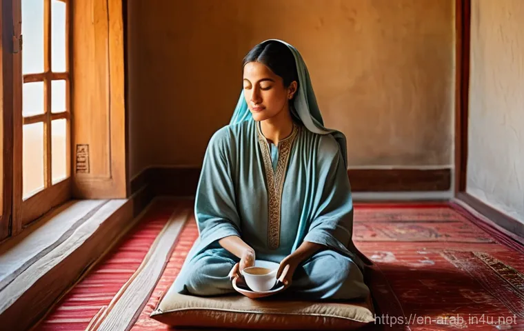 아랍어권에서의 대체의학 - **Prompt: A professional cupping therapy session in a clean, modern clinic.**
    **Details:** In a ...