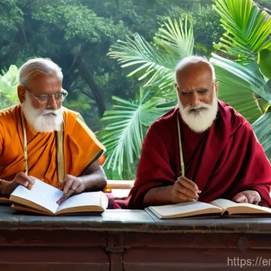 아랍어 숫자 표현법 - **Prompt 1: The Genesis of Zero in Ancient India**
    "A wide-angle shot of a serene courtyard in a...